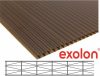 EXOLON Bronz polikarbonát (10mm, X struktúrás) 1,05x2 m